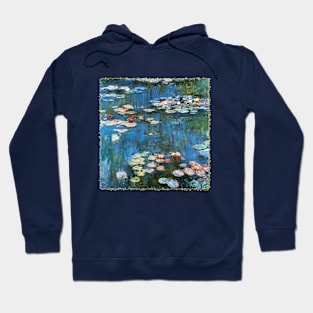 Waterlilies by Claude Monet Hoodie